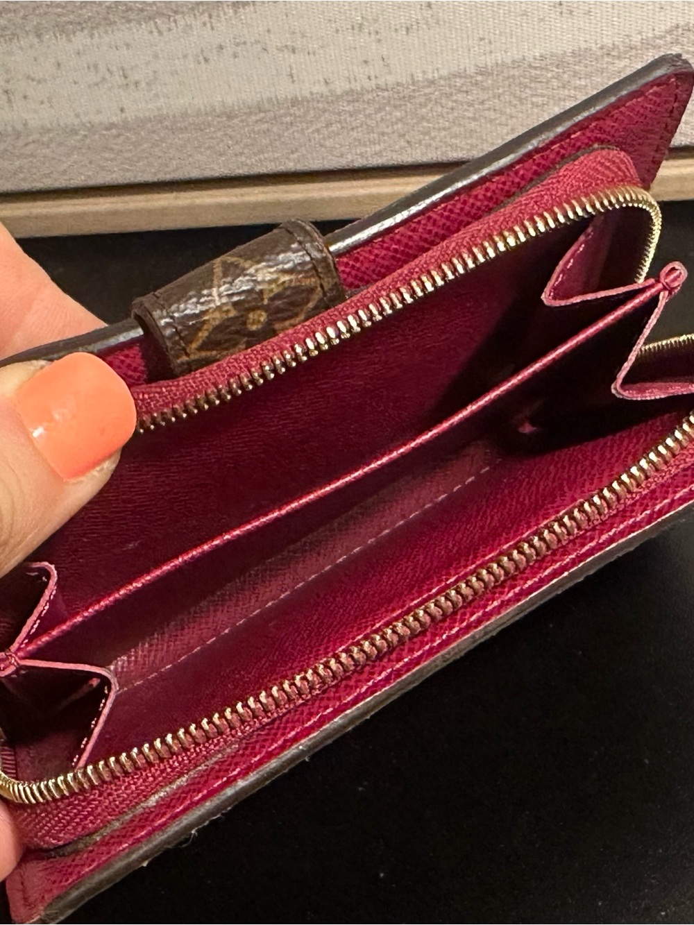 Louis Vuitton Monogram Juliette Wallet Fuchsia - Picture 8 of 16